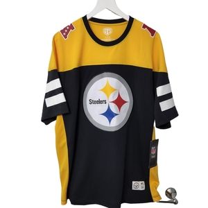 Pittsburg Steelers Team Apaprel NFL Jersey Shirt Men's Size XL Short Sleeve New